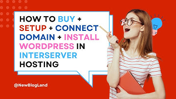 How to Buy + Setup + Connect Domain + Install WordPress in Interserver Hosting