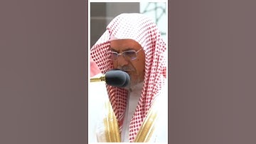 تلاوة مرئية سورة الزمر الآيات من ٥٦ إلى ٥٩ الشيخ صالح بن حميد