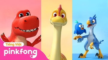 Học về màu sắc cùng Khủng long 🦖 Pinkfong Trường học Khủng long con | Cá Mập Con Nhạc thiếu nhi