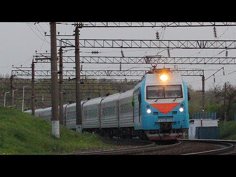 Встреча электровозов ЭП1М