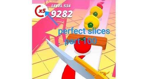 Perfect Slices Part Of - 114 🍎🔪 #live #shortslive