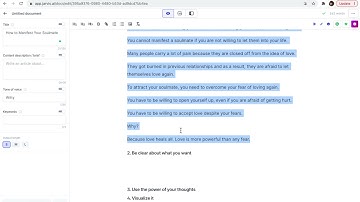 Writing an Article Using AI (Jarvis)