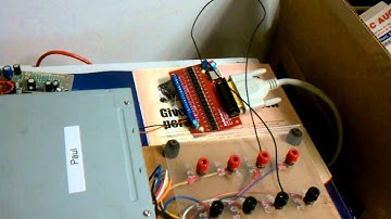 Parallel port breakout board test