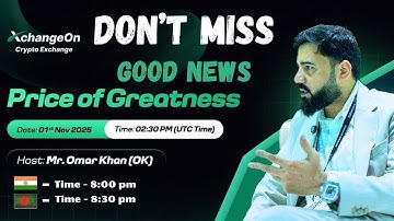 today Omar Khan (OK) Live meeeting xchangeon Real Arbitrage Trading