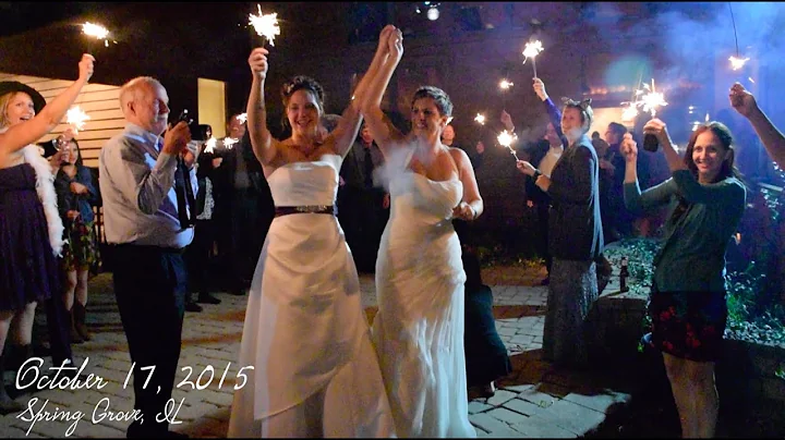 Melissa and Christine Bishop's wedding