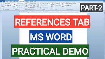 ASSAM DIRECT RECRUITMENT 2022 | REFERENCES TAB PART 2 | MS WORD FOR CPT & SKILL TEST PRACTICAL