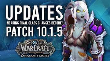 New Mage Buffs! More PvP Class Changes As Patch 10.1.5 Set To Release Soon To Dragonflight!
