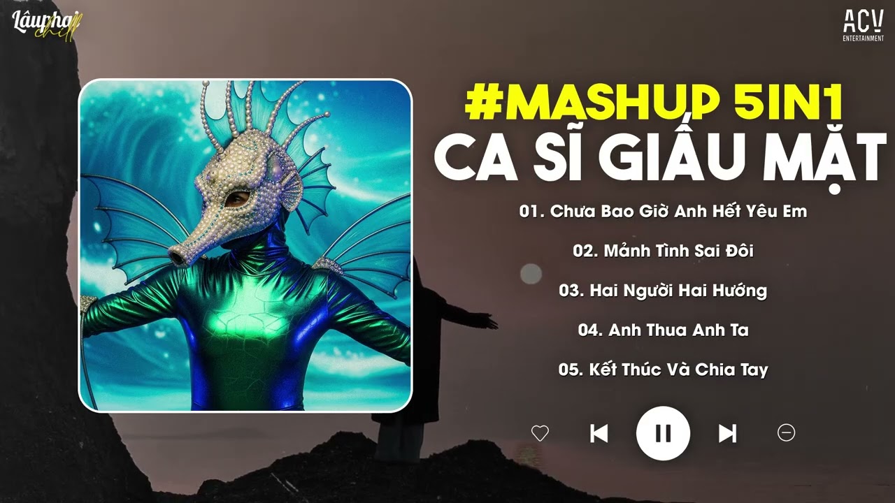 Mashup 5in1 - Ca Sĩ Giấu Mặt Cover ♫ Playlist Nhạc Cover Ca Sĩ Giấu Mặt Đang 🎵