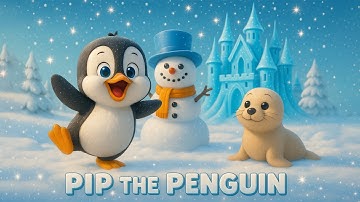 Pip the Penguin ❄️ Let’s Play in the Snow! | Cute Winter Song for Kids