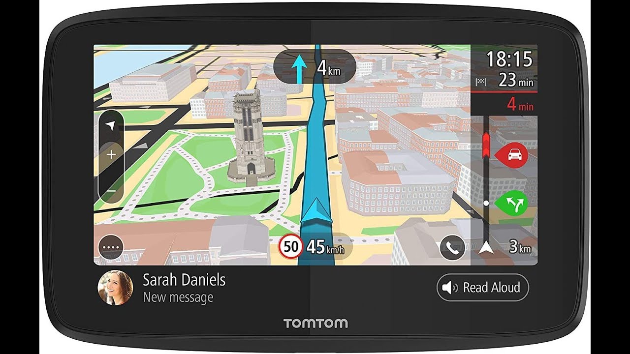 Review TomTom Go 620 6-Inch GPS Navigation Device with Lifetime Traffic & World Maps - YouTube