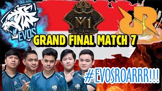 M1 GRAND FINAL EVOS VS RRQ MATCH 7 FULL ANALYSIS (BAHASA)