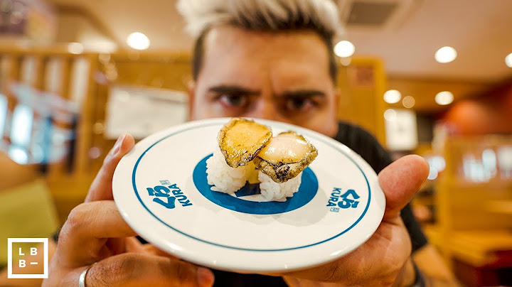 THE WORST SUSHI I've ever eaten in Japan! 🇯🇵 Is it similar to what we eat in CHILE?
