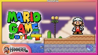 Mario Game (SMW ROM Hack)  World 4 (Gameplay)