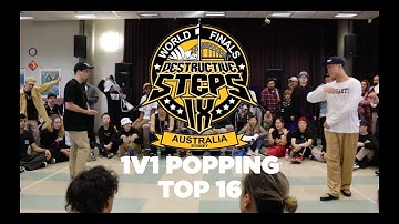 Kaze vs Kevin Dai | 1v1 Popping | Top 16 | Destructive Steps 9