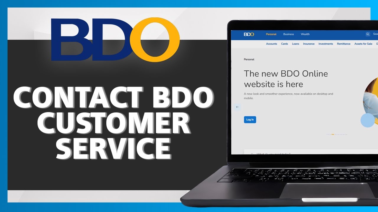 How To Contact BDO Customer Service - YouTube