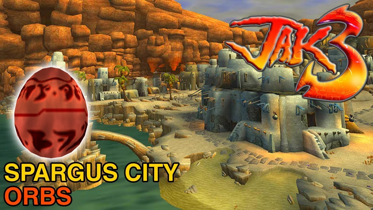 All Orbs in Spargus City Jak 3 Orb Guide YouTube