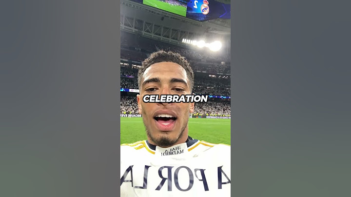 WHY DOES JUDE BELLINGHAM CELEBRATE THIS WAY 🫲🤍🫱