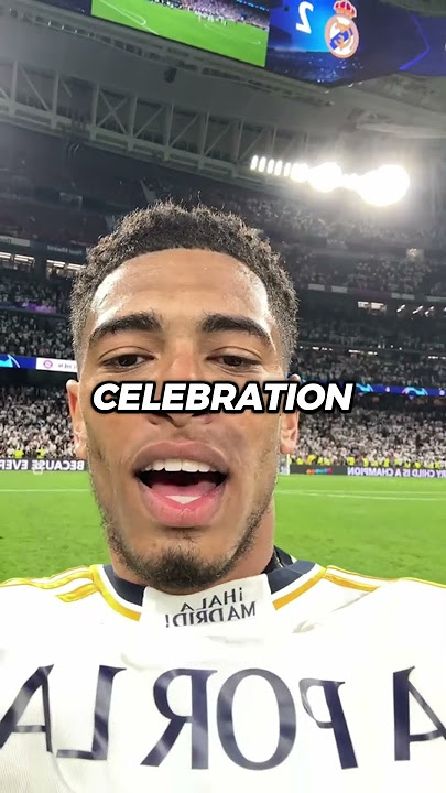 WHY DOES JUDE BELLINGHAM CELEBRATE THIS WAY 🫲🤍🫱