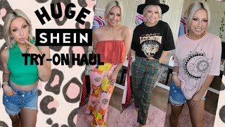 Huge Shein Try-On Haul Graphic Tees, Trousers, Blouses And More