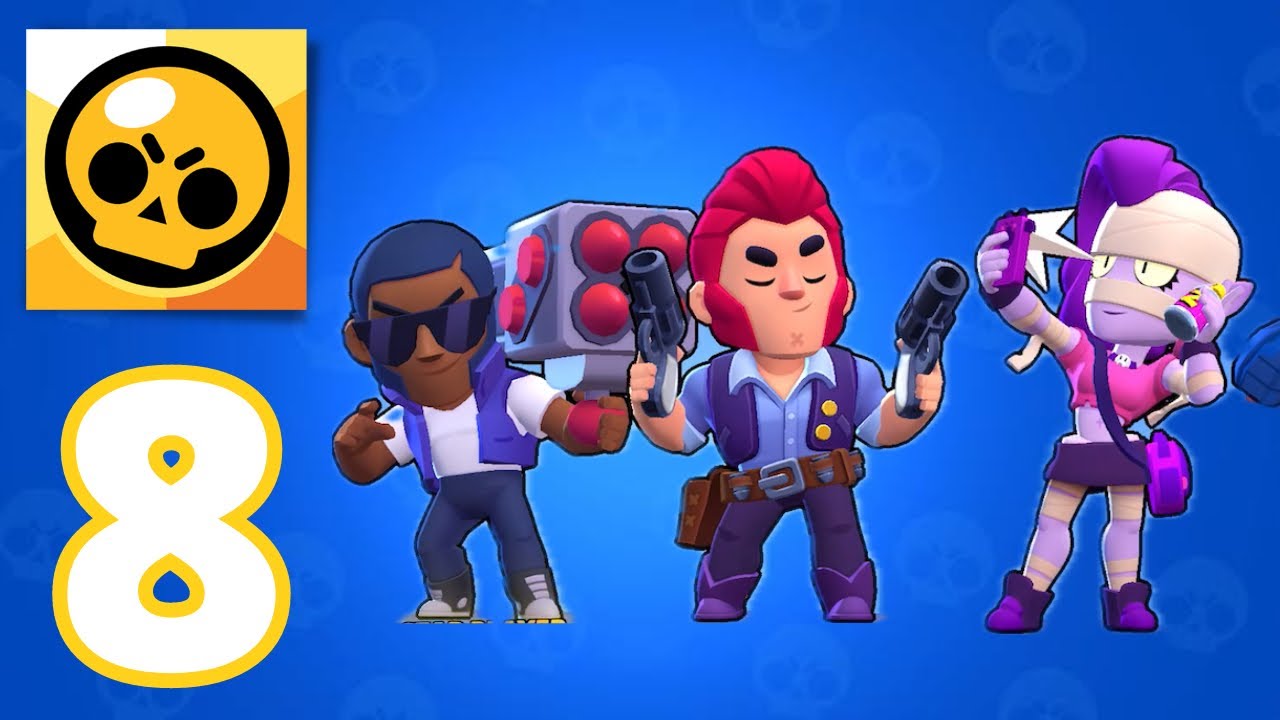 Brawl Stars gameplay walkthrough part 8 : Colt gem grab | litgameplay ...