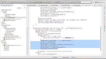 Learn how jdbc works with derby database -- improved version