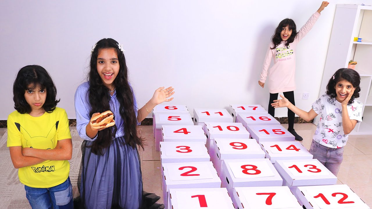 Челлендж с ящиками для еды по удаче 📦 Самый удачливый человек на свете 😩!! Шафа