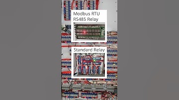 Modbus RTU RS485 vs. Standard Relays