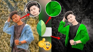 New Snapseed Dark Blue Effect Photo Editing Trick 🔥 | Snapseed Background Colour Change Trick