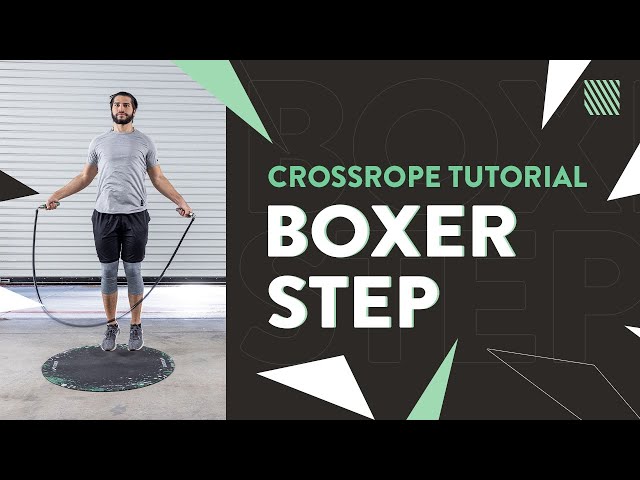 Jump Rope Exercise Tutorial - Boxer Step [Crossrope] 