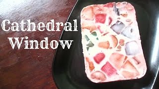 Cathedral Window Gelatine Dessert | Jelly Recipe