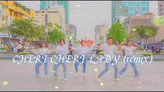 [PUBLIC DANCE]Cheri Cheri Lady(Remix) - Isaac|Dance version by ABC TEENS||Châu Trịnh Channel(4K UHD) Resimi