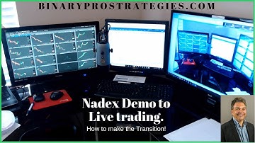Nadex Demo to Live Trading!