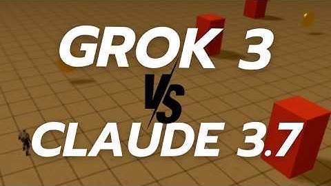 Vibe Coding 3D game Challenge: Claude 3.7 Sonnet vs Grok 3 Showdown