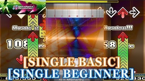 【DDR X2】 Freeze [SINGLE BASIC/BEGINNER] 譜面確認＋クラップ