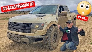 フォードラプターを綺麗に組み立てたからこそ汚しに行ってみた‼︎ アメリカの砂漠のオフロードで事件発生⁈  Destroying My Raptor with Daily Driven Exotics