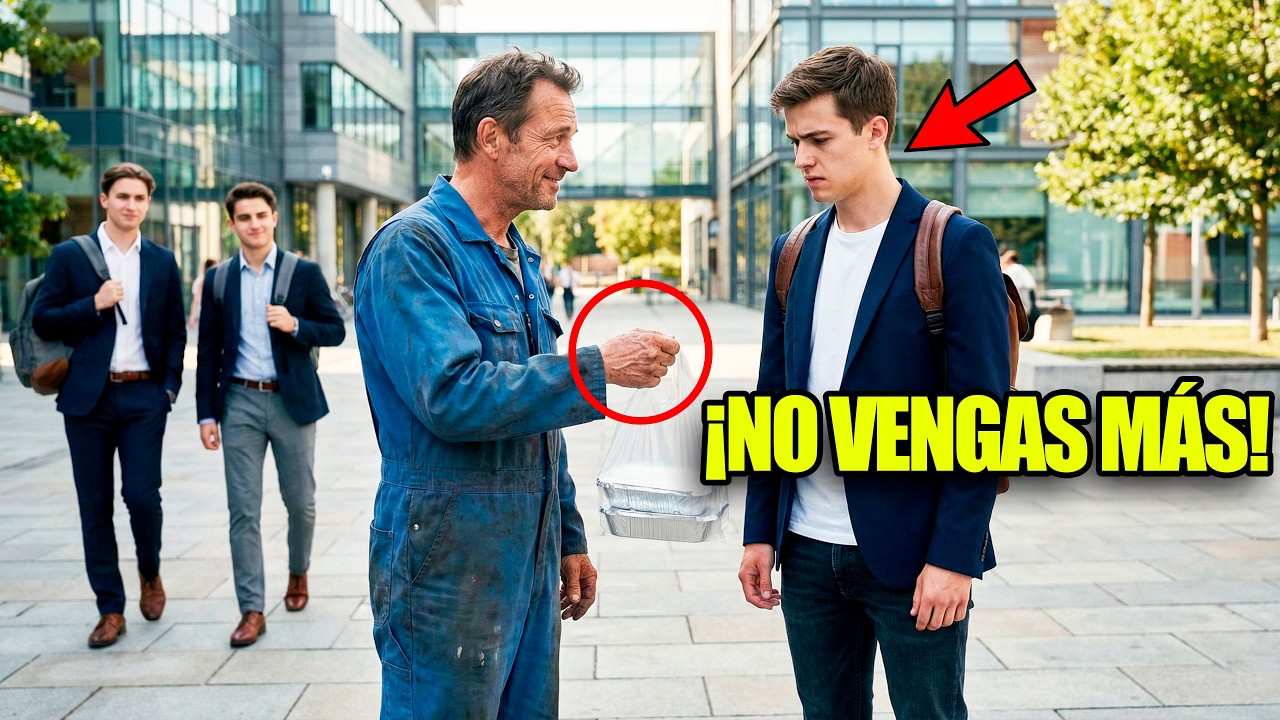 Rechazó a su papá frente a sus amigos… sin saber lo que había hecho por él