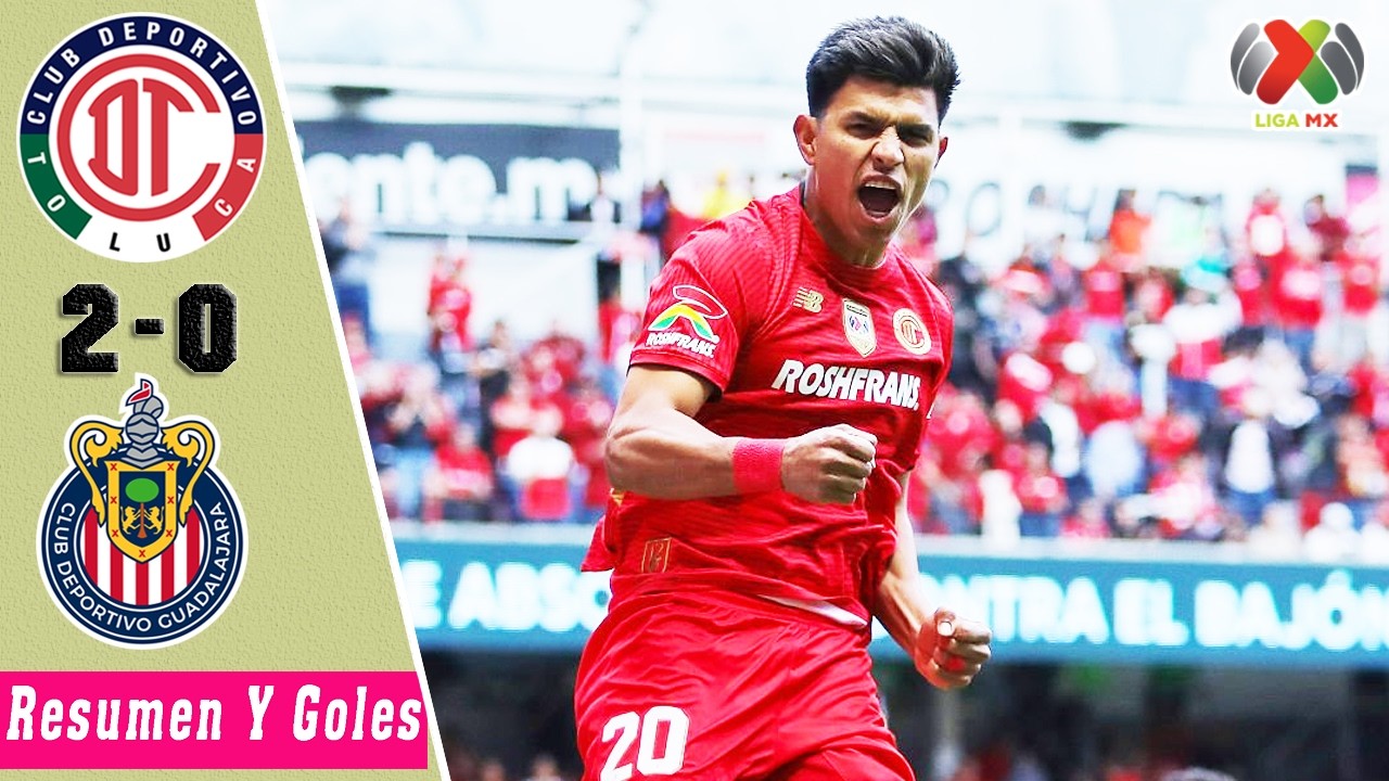 Toluca vs Chivas Guadalajara 2-0 Resumen Y Goles | Liga MX 2026 | Clausura | Jornada 8