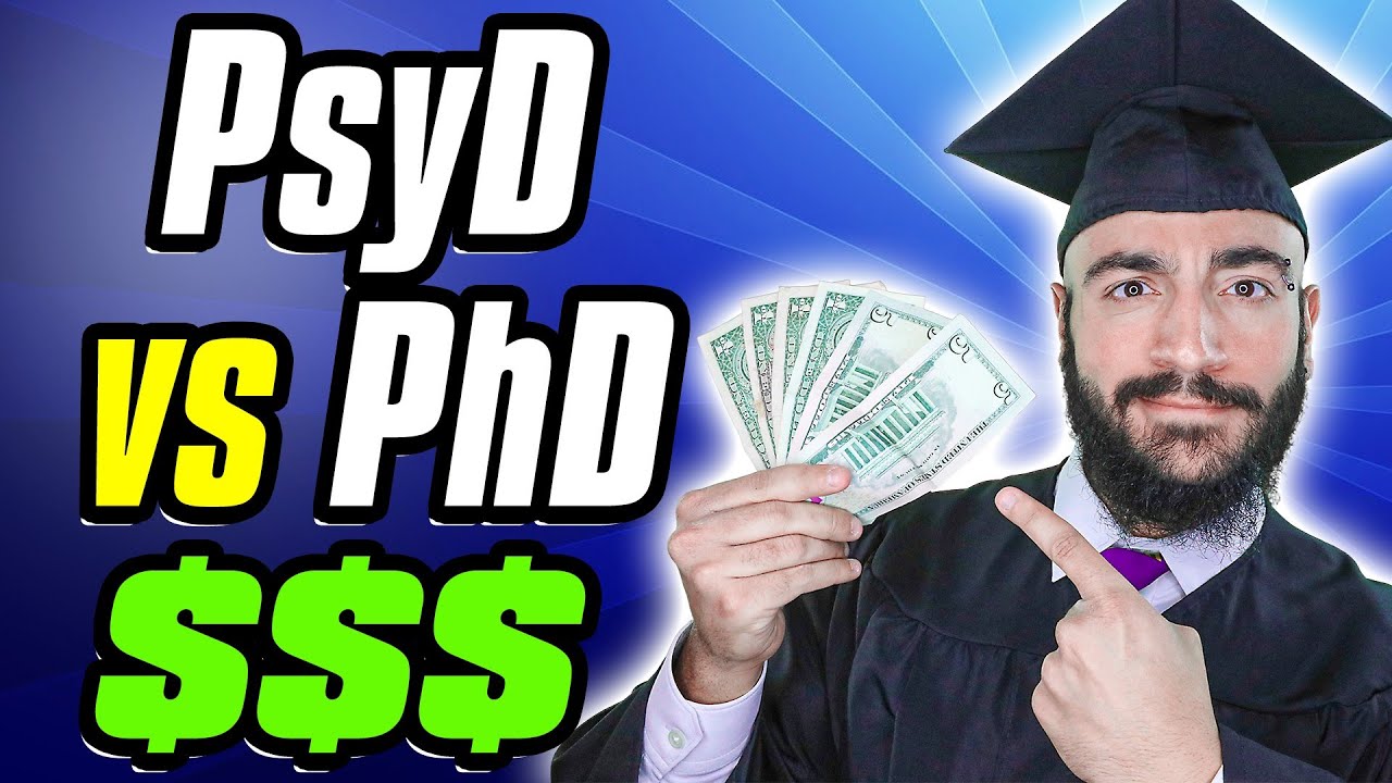 psyd vs phd psychology salary