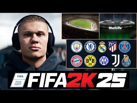 FIFA 2K IS CONFIRMED ✅ NEW Licenses \u0026 Stadiums (FIFA 25)