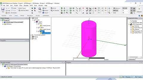 Designing Coax cable for Probe Feeding in HFSS