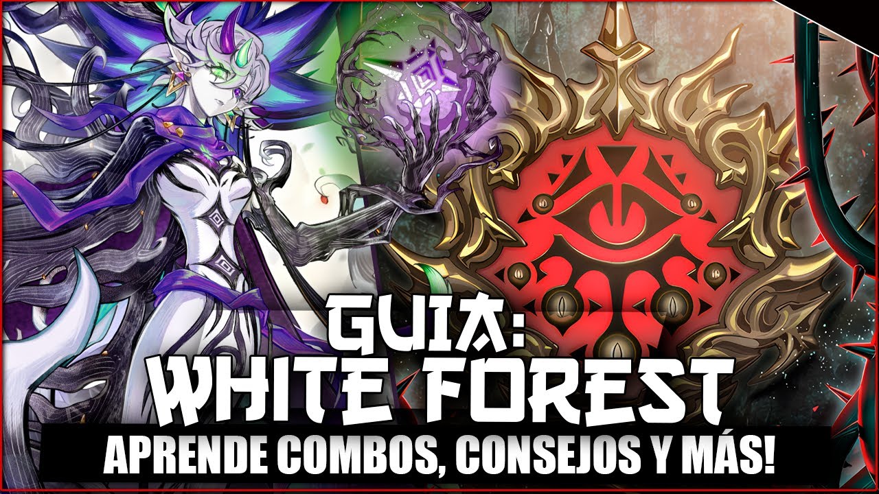 TE ENSEÑO A JUGAR EL DECK: WHITE FOREST ( 