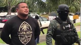People arrested for smuggling drugs into prison brought to precinct