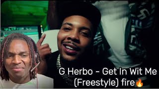 DCG REACTS TO G Herbo- Get In Wit Me (Freestyle) 🎥: @DiamondVisuals
