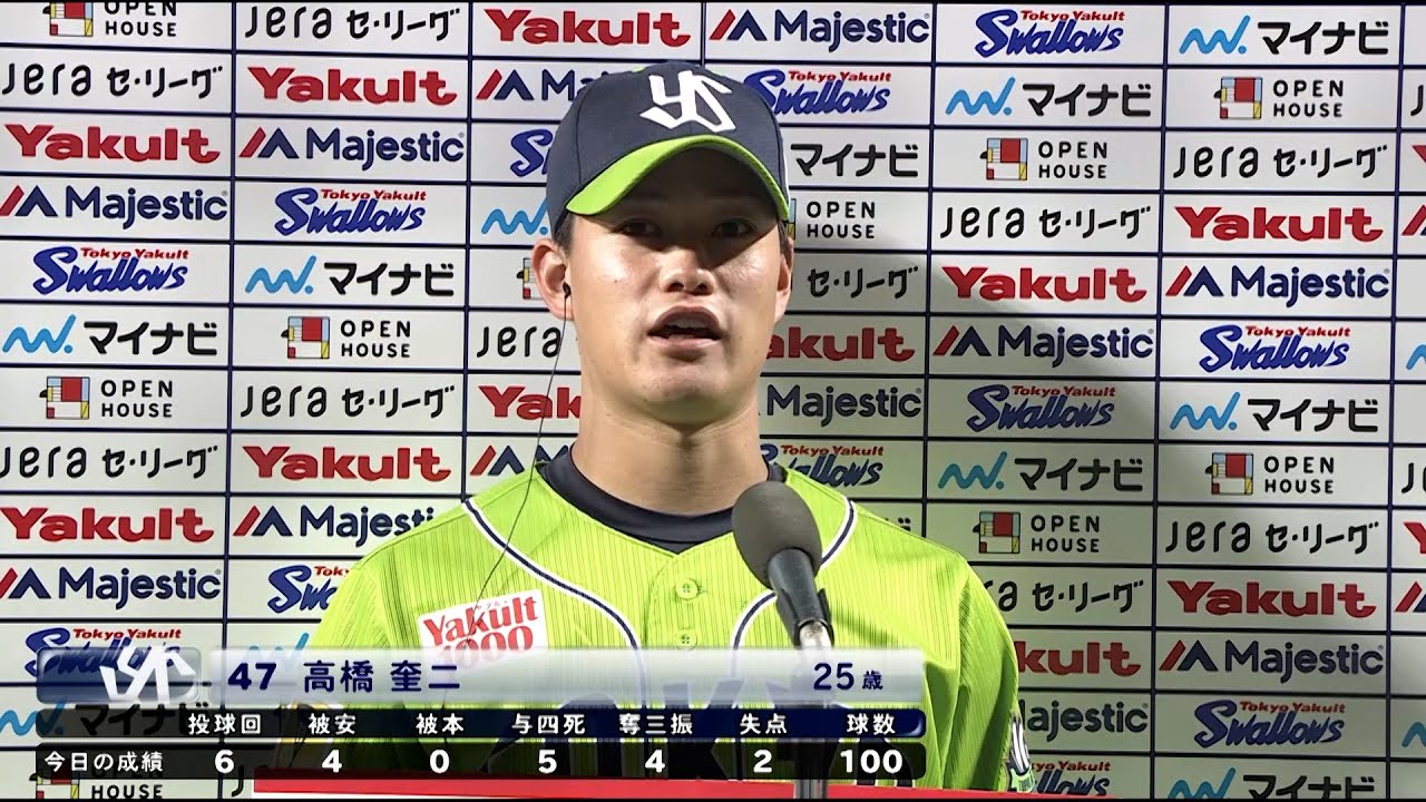 東京ヤクルトスワローズ　高橋奎ニ　プロ初勝利記念直筆サイン入りボール　No. 1 ミントモール / MINT 新宿店 / 2023 東京ヤクルトスワローズ