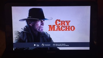 Opening To Cry Macho 2021 DVD