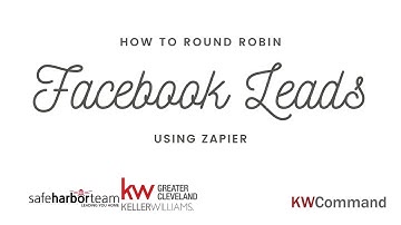 How to use Zapier to Round Robin Command Facebook Leads