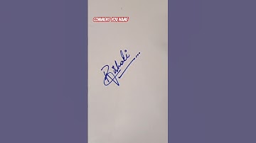 Requested Signature | Signature Desing | #shorts #signature #satishcalligraphy #calligraphyart #yt