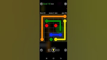 Flow Free 6x6 level 18 by Rick Gaming