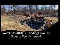 Small Tractor Driveway Maintenance
