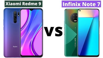 Xiaomi Redme 9 VS Infinix Note 7/Comparision/First Look/Battery/RAM/Camera/Tech 24